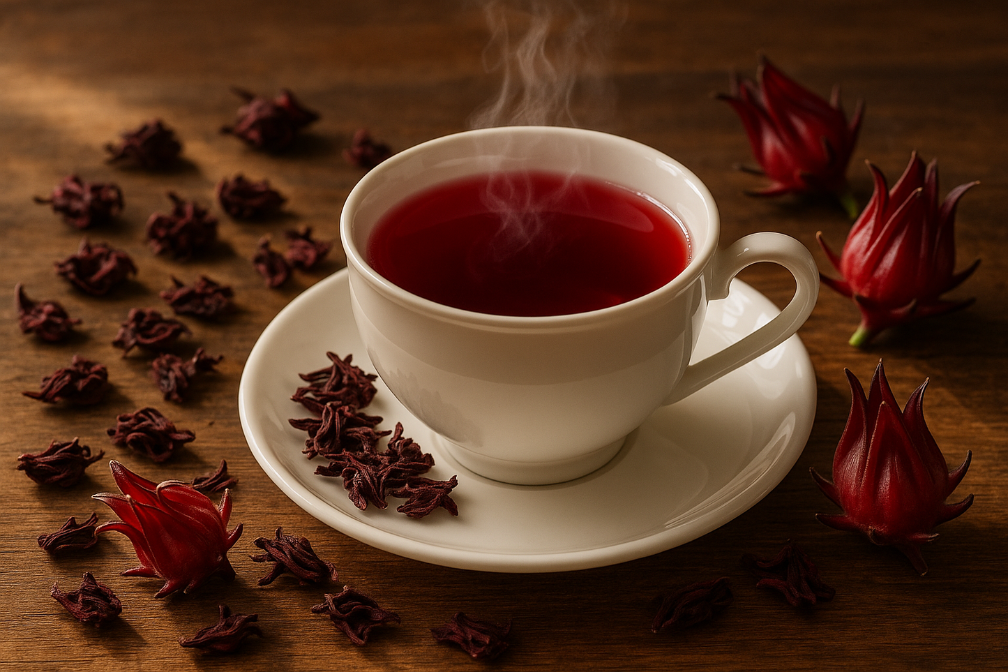 roselle flower tea